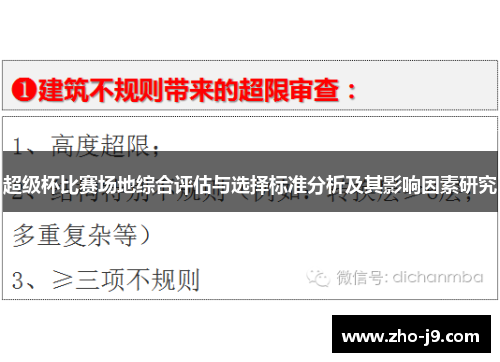 超级杯比赛场地综合评估与选择标准分析及其影响因素研究